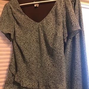 14W BLOUSE & SKIRT SET